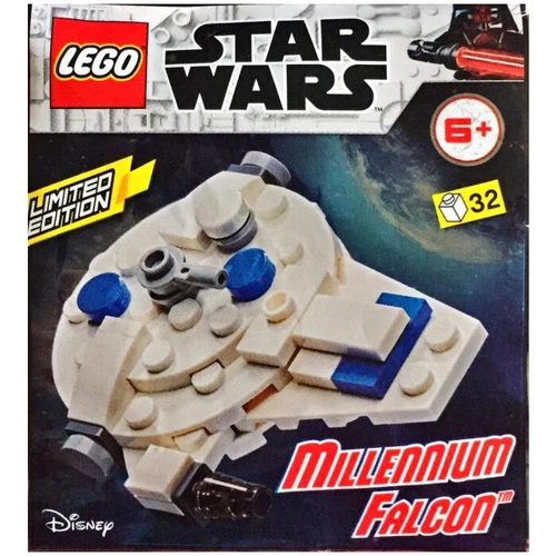 LEGO Star Wars Millennium Falcon Mini Ship Foil Bag 911949 (SEALED)
