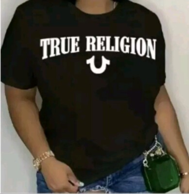 Black Graphic Tee Plus Size 20W Logo Boxy T-shirt Soft Smooth Stretch Knit 