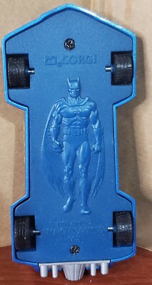 CORGI 1990'S DC BATMAN BATMOBILE CAR MODEL BLUE/YELLOW CC77316 | eBay