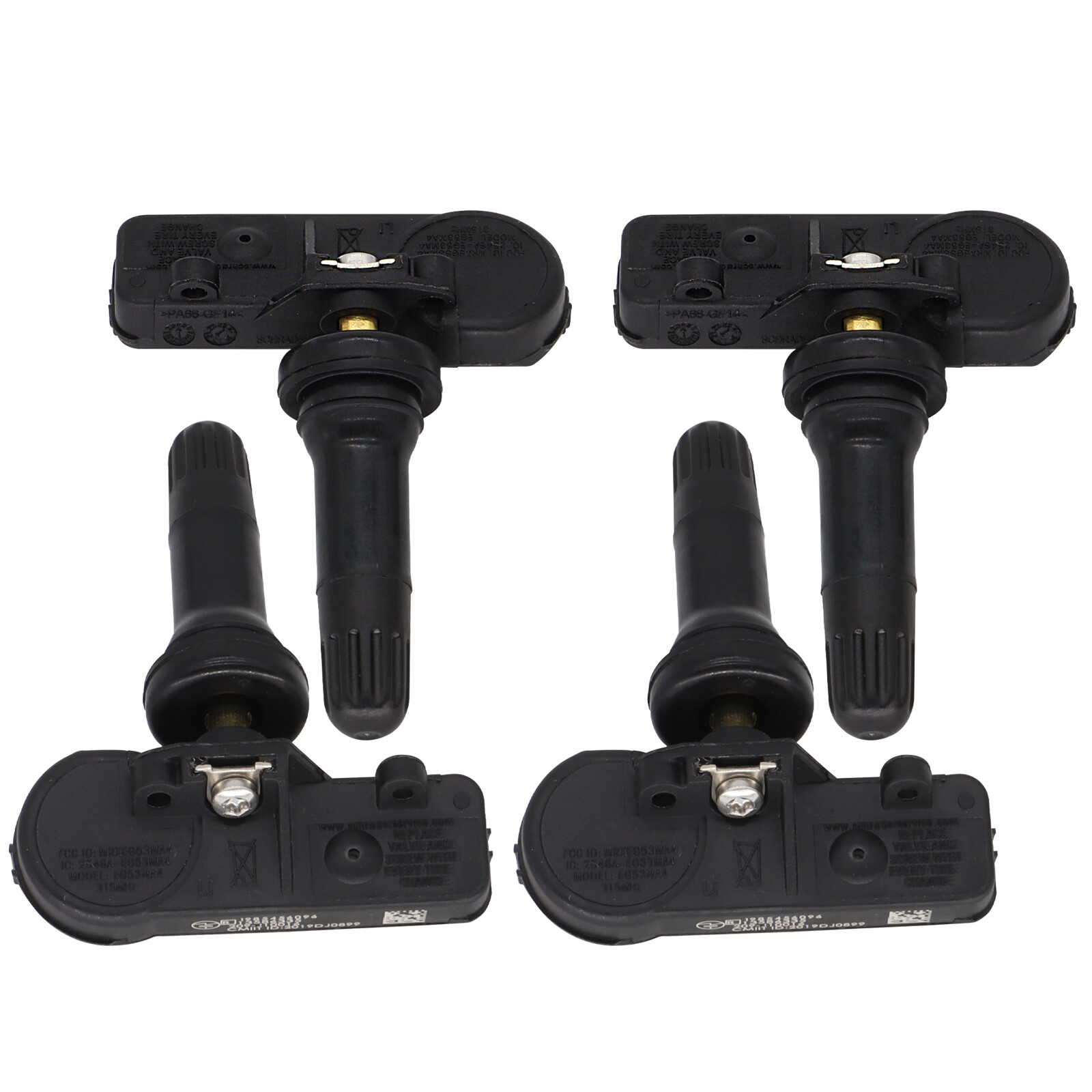 13586335 TPMS Tire Pressure Sensor For GM Chevy GMC Buick Set of (4