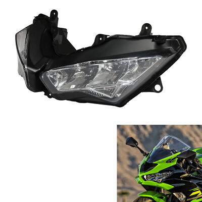 Front Headlight Lamp Assembly Fit For Kawasaki Ninja ZX-6R ZX636