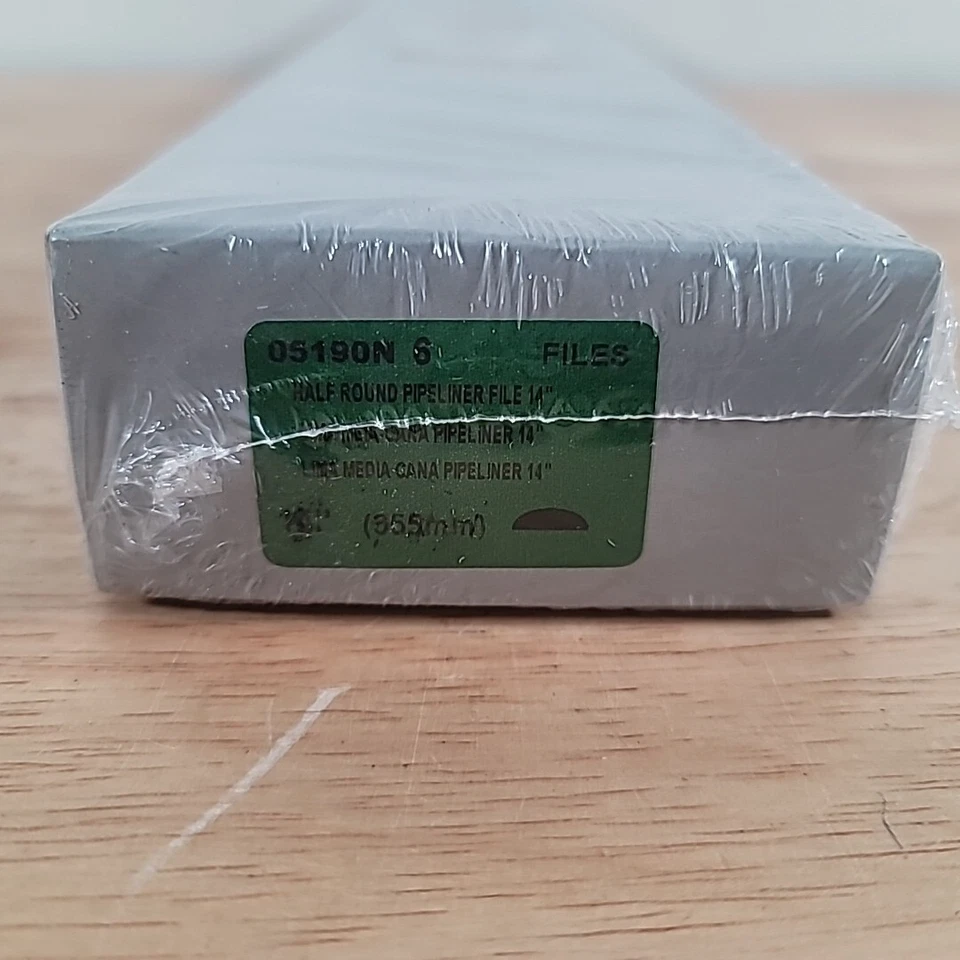 6 Pack Crescent Nicholson 14" Half Round M Cana Pipeliner File 355mm 05190N New - Image 3 of 3