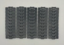 LEGO Tread 50 Links Technic Wide Pin Holes Gray 57518 Mindstorm Tractor Tank