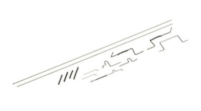 ParkZone PKZU2126 Pushrod Set: Ultra-Micro Spitfire Mk IX
