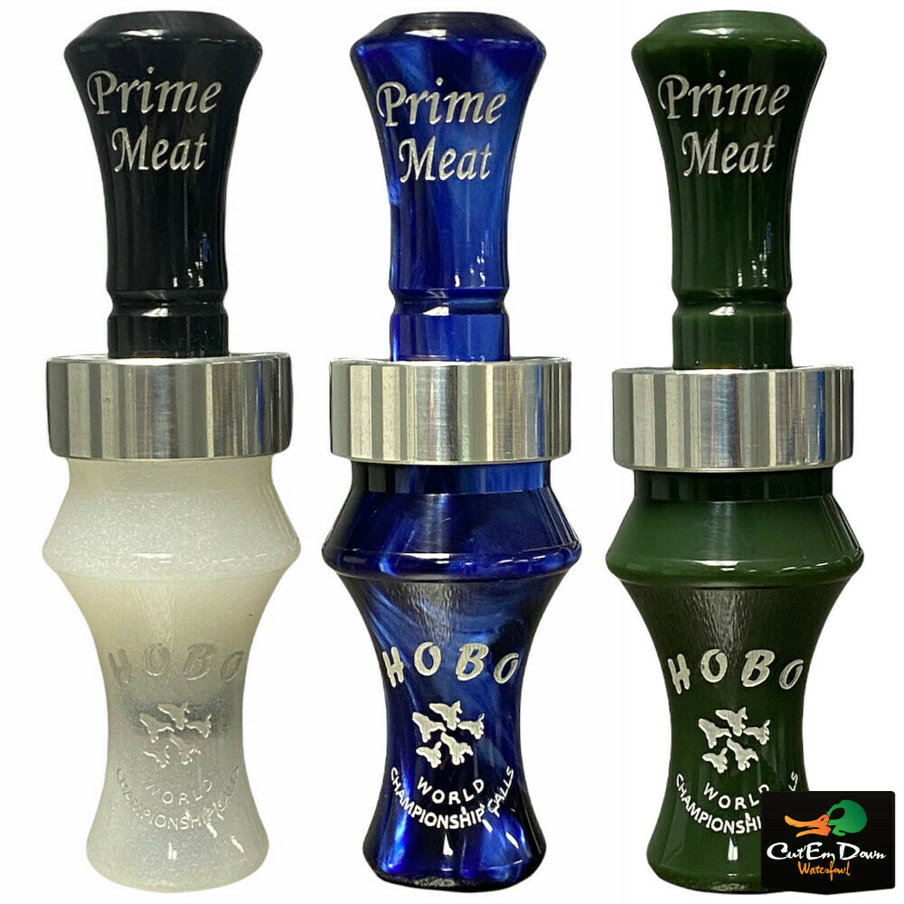 HOBO WORLD CHAMPIONSHIP DUCK CALLS - PRIME MEAT SINGLE REED