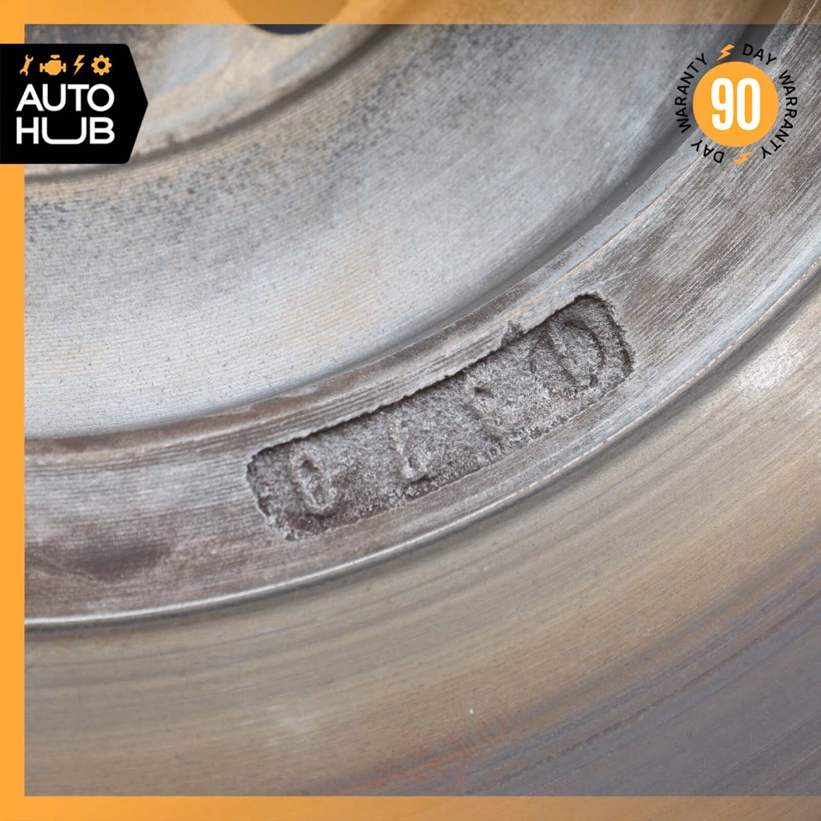 03-18 Bentley Continental GTC GT Rear Left & Right Brake Rotors Disc OEM 59k