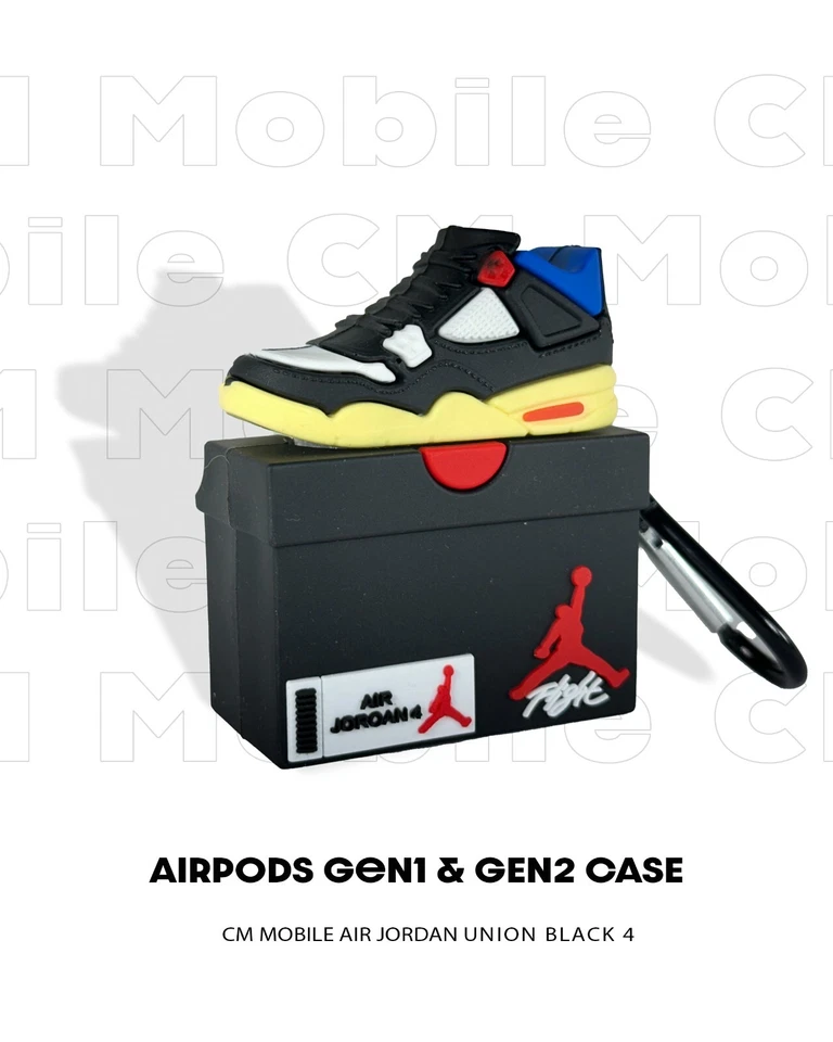 Nike Air Jordan Airpods Case Covers 1st 2nd Gen - Image 2 of 4