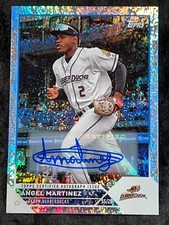 2023 Topps Mini Diamond REFRACTOR PRO DEBUT ROOKIE AUTO Angel Martinez 183/199