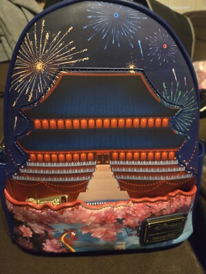 DISNEY MULAN LEATHER BACKPACK COLLECTOR'S ITEM