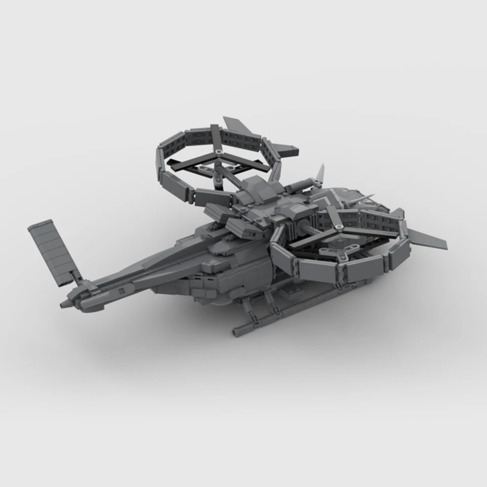 MOC: RDA Helicopter / Human Rotorwing General Utility Aircraft 931 Pieces - Image 3 of 4