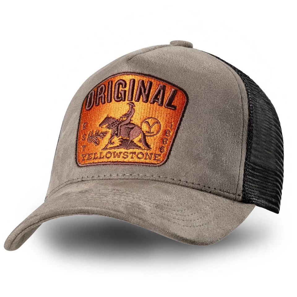 Stars & Stripes Basecap Truckercap Baseball Mesh Cap »YELLOWSTONE 08« - Bild 1 von 1