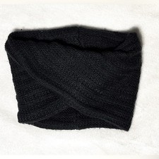 ZARA Baby Black Winter Infinite Stretch Loop Scarf