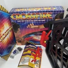 VINTAGE! 1988 Crossfire Game By Milton Bradley COMPLETE w/Box & Manual-Toys R Us