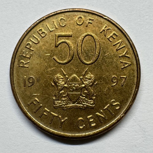 1997 Kenya 50 Cents - Coin #D-030