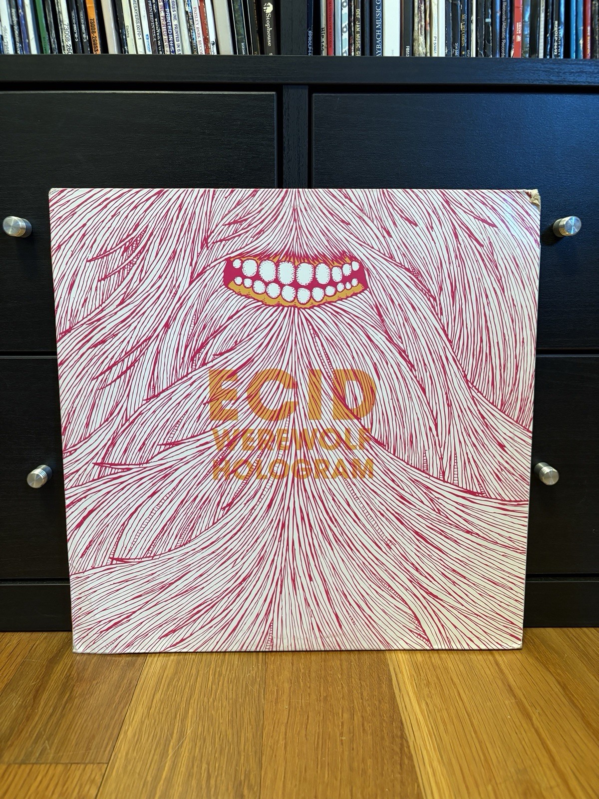 ECID - Werewolf Hologram 2x Vinyl LP Rare Hip Hop Rap 2012 Pink