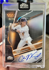 2026 Topps Chrome Black Chase Meidroth #CBA-CMA encased On Card Auto Orange /25
