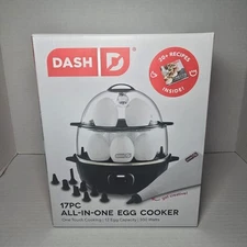 Costco 17 Pc All in One Egg Dash Cooker 12-Egg Cooker 