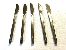 5 Pieces Vintage United Airlines Stainless Silverplate Flatware 5 Knives knife