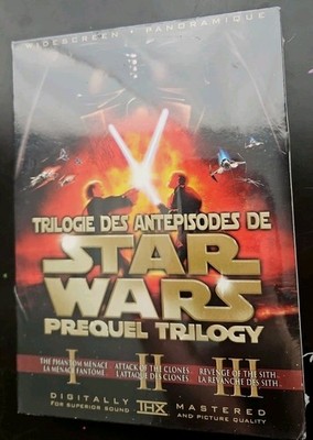Star Wars Prequel Trilogy Box Set DVD 1-2-3 Brand New Sealed 
