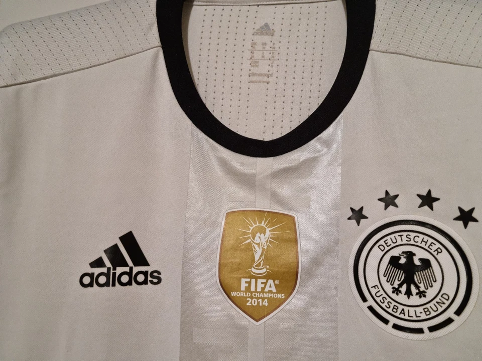 MAGLIA SHIRT CALCIO FOOTBALL ADIDAS GERMANIA EURO 2016 HOME ORIGINAL ADIZERO M - Immagine 2 di 4