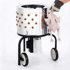 20-Inch Chicken Plucker Machine with Stainless Steel Drum