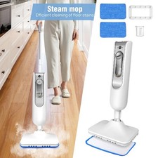 Electric Steam Mop 1500W 400ml Tank High Steam Cleans Floors Carpets UK Stock