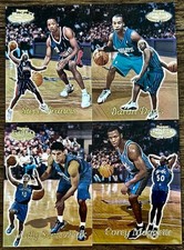1999 Topps Gold Label Class 1 RCs, Steve Francis Wally Szczerbiak Corey Maggette