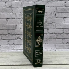 The Sound And The Fury by William Faulkner 1979 Franklin Library Worlds Greatest