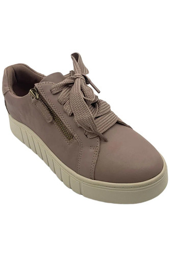 Clarks Women's Mykah Lace Up Sneakers Mauve