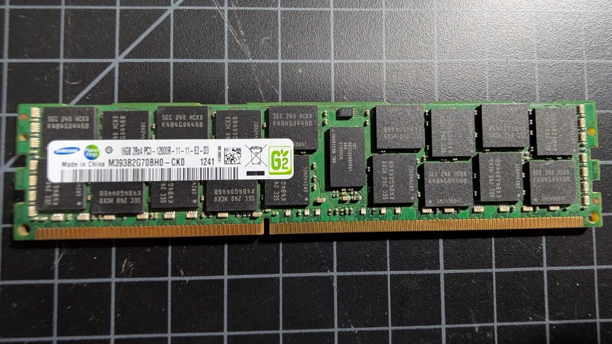 PC3-12800 (DDR3-1600) 16 GB ECC Network Server Memory (RAM) for