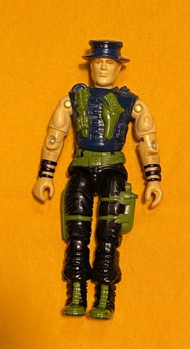 vintage GI G.I. Joe gijoe NIGHT FORCE MUSKRAT figure only FREE SHIP
