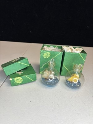 Vintage Handmade Treasure Ship W/ Cork Ornaments 2 Authentic Models Holland 
