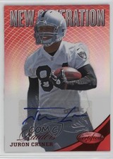 2012 Certified New Generation Mirror Red Signatures /350 Juron Criner Auto 1n0