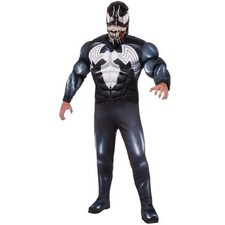 Costume imbottito vestito fantasia veleno Deluxe con licenza ufficiale adulto di rubini