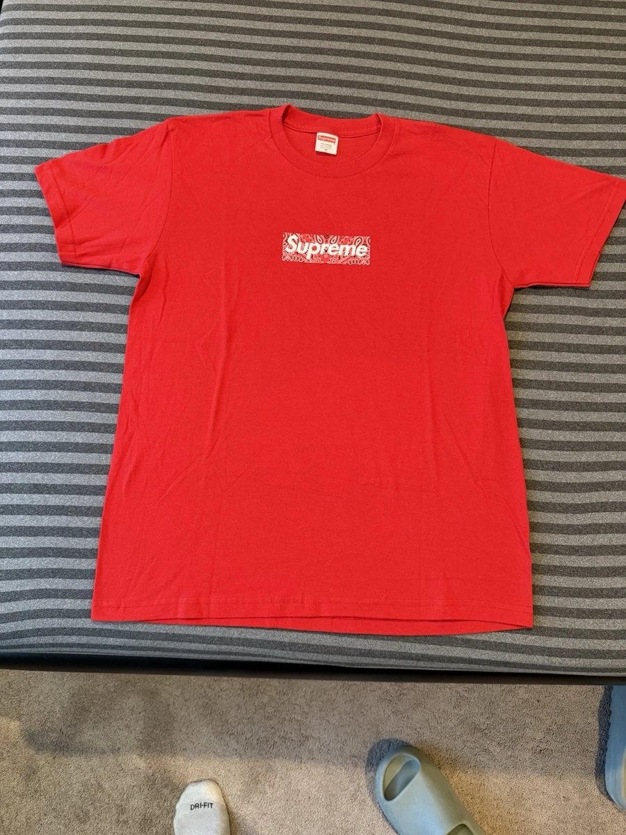 Supreme Red Box Logo In Men's T-Shirts for sale - eBay