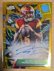 Jayden Daniels 2025 Topps Cosmic Chrome Gold Interstellar Auto /50 #CCA-JD