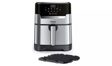 Image of Tefal EY505D27 Air Fryer & Grill EasyFry Precision+ 1.2kg 1400w Stainless Steel