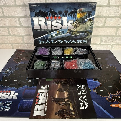 #ad Risk Halo Wars Collector’s Edition Board Game 2009 Open Box READ $39.99