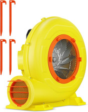 Bounce House Blower for Inflatables, 1200W 1.6HP Powerful Portable Fan Pump fo