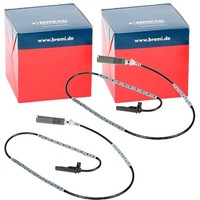 2X Bremi ABS-SENSOREN Hinten Passend FÜR BMW 1 3 Skoda Fabia Links+Rechts |