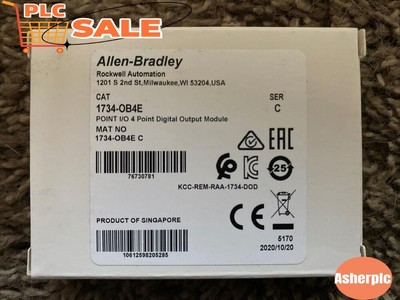 Allen Bradley 1734-OB4E C 4Point Output Module new in box 1734OB4E AB