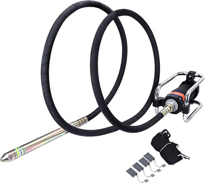 Concrete Vibrator, 1600W 2HP 18000RPM, 14-3/4Ft Flexible Shaft, Electric Concret