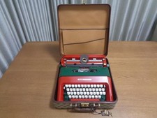 GUCCI Typewriter Case with Olivetti Lettera 35 Vintage Tested thumbnail
