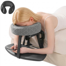 Massage Headrest for Bed - Face Cradle with Hanging Armrest Extra Coverage
