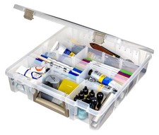 ArtBin 9007AB Super Satchel w/ Removable Dividers, Portable Art Craft Storage