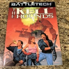The Kell Hounds (Battletech ) #1652 FASA Corporation 1988 - Water Damaged