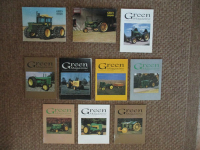 Vtg 1999 Various Month Issue's ~ GREEN MAGAZINE ~ Read the listing
