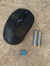 Rii RF 2.4G Wireless Optical Mouse Model RM100 BATTERIES included READY2 USE 