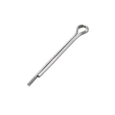 Split Cotter Pin 3/32 inch x 63/64 inch Carbon Steel 2-Prongs Silver 50 Pcs