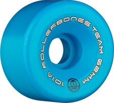 Team Logo 101A Recreational Roller Skate Wheels Set of 8 , Blue, 62mm